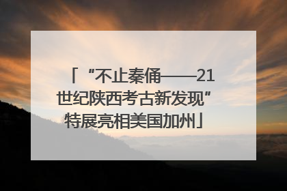 “不止秦俑——21世纪陕西考古新发现”特展亮相美国加州