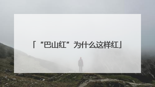 “巴山红”为什么这样红