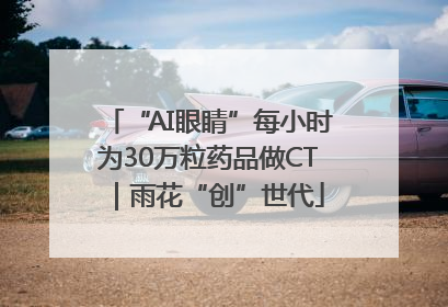 “AI眼睛”每小时为30万粒药品做CT｜雨花“创”世代