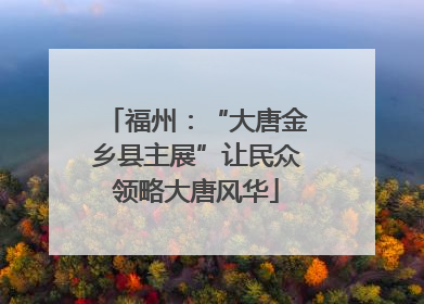 福州：“大唐金乡县主展”让民众领略大唐风华