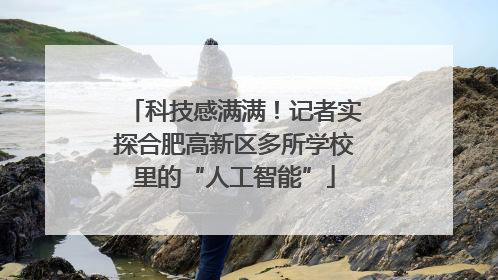 科技感满满！记者实探合肥高新区多所学校里的“人工智能”