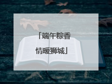 端午粽香 情暖狮城