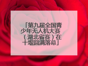第九届全国青少年无人机大赛（湖北省赛）在十堰圆满落幕
