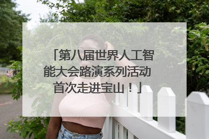 第八届世界人工智能大会路演系列活动首次走进宝山！