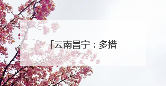 云南昌宁：多措并举筑牢校园食品安全“防护墙”