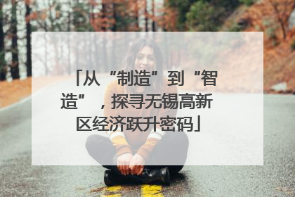 从“制造”到“智造”，探寻无锡高新区经济跃升密码