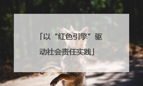 以“红色引擎”驱动社会责任实践