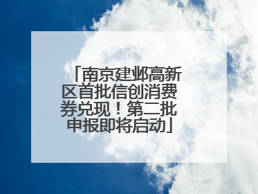 南京建邺高新区首批信创消费券兑现！第二批申报即将启动