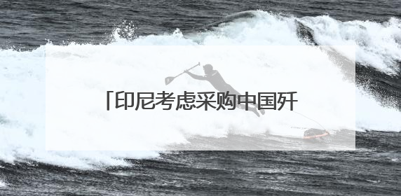 印尼考虑采购中国歼-10战斗机，可能还包括舰艇、护卫舰