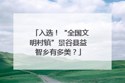 入选！“全国文明村镇”景谷县益智乡有多美？