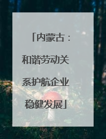 内蒙古：和谐劳动关系护航企业稳健发展