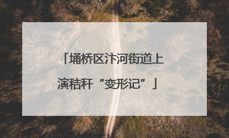 埇桥区汴河街道上演秸秆“变形记”