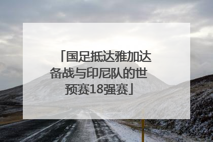 国足抵达雅加达备战与印尼队的世预赛18强赛