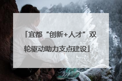 宜都“创新+人才”双轮驱动助力支点建设