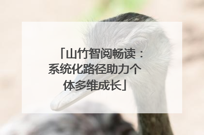 山竹智阅畅读：系统化路径助力个体多维成长