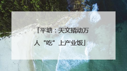 平塘：天文撬动万人“吃”上产业饭