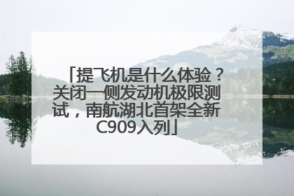 提飞机是什么体验？关闭一侧发动机极限测试，南航湖北首架全新C909入列