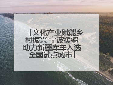 文化产业赋能乡村振兴 宁波援疆助力新疆库车入选全国试点城市