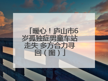 暖心！庐山市6岁孤独症男童车站走失 多方合力寻回（图）