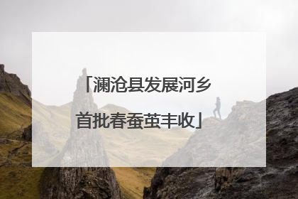 澜沧县发展河乡首批春蚕茧丰收