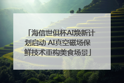 海信世俱杯AI焕新计划启动 AI真空磁场保鲜技术重构美食场景