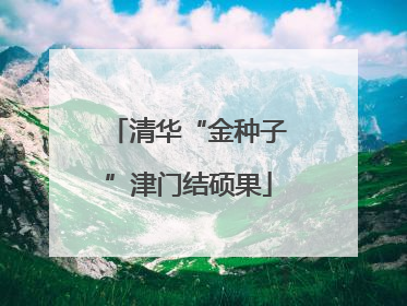 清华“金种子”津门结硕果