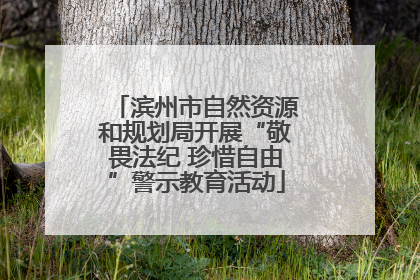 滨州市自然资源和规划局开展“敬畏法纪 珍惜自由”警示教育活动