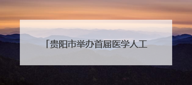 贵阳市举办首届医学人工智能人机竞赛 检验AI与人类医生的互补价值