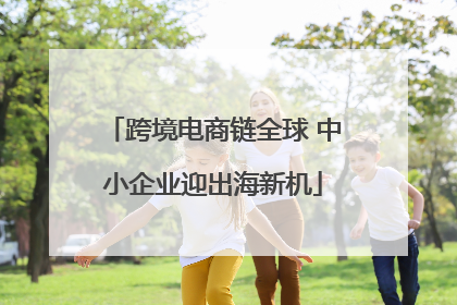 跨境电商链全球 中小企业迎出海新机
