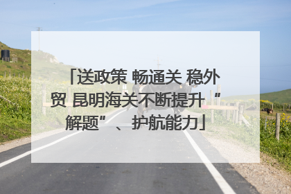 送政策 畅通关 稳外贸 昆明海关不断提升“解题”、护航能力