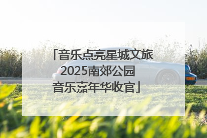 音乐点亮星城文旅 2025南郊公园音乐嘉年华收官