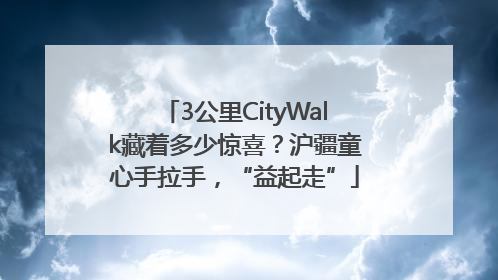 3公里CityWalk藏着多少惊喜？沪疆童心手拉手，“益起走”