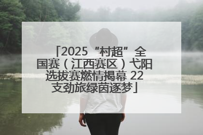 2025“村超”全国赛（江西赛区）弋阳选拔赛燃情揭幕 22支劲旅绿茵逐梦