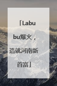 Labubu爆火，造就河南新首富